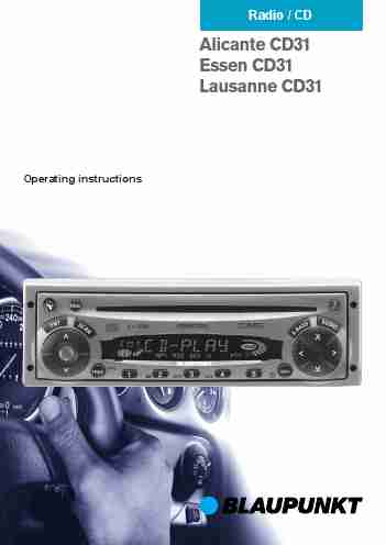 Blaupunkt Car Stereo System Lausanne CD31-page_pdf